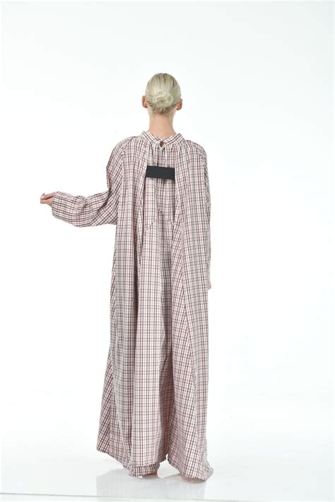 checkered dress with front detail | someecollection.com