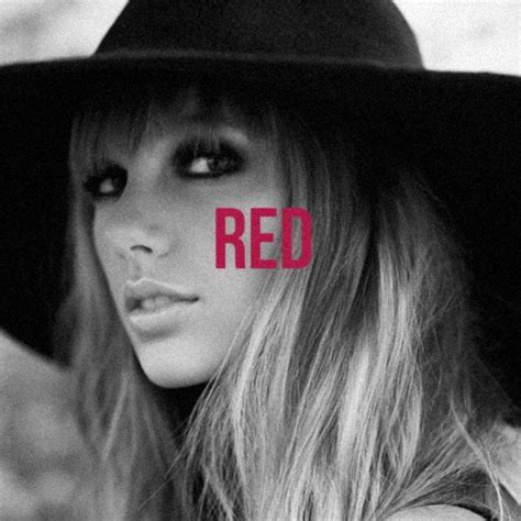 Taylor Swift - Red Album Cover | Taylor swift red album, Taylor swift ...