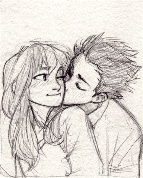 Anime drawing Cute Couple Drawings, Cute Couple Art, Art Drawings ...