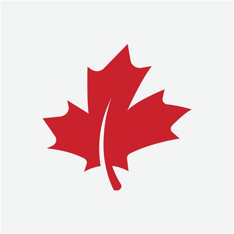 Maple leaf logo, Red maple leaf, Canada symbol, Red Canadian Maple ...