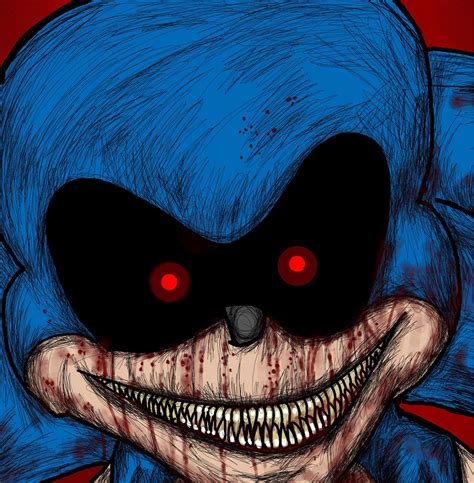 Sonic.EXE (Creepypasta Drawing) | MrCreepyPasta Amino