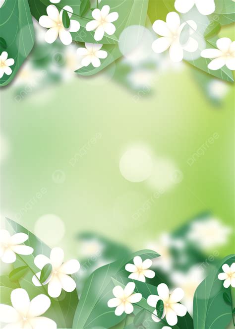 Texture Style Green Spring Light Effect Floral Background, Texture ...