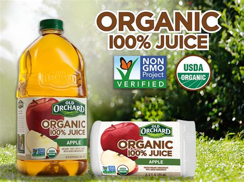 New Line: Old Orchard 100% Organic Juices | Old Orchard Brands