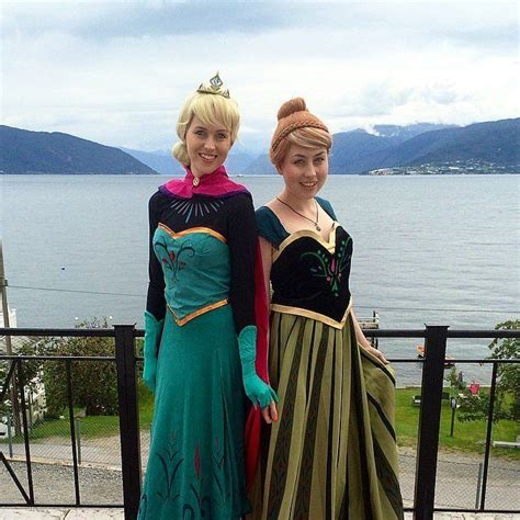 Anna and Elsa Disney Princess Halloween Costumes, Adult Disney Costumes ...