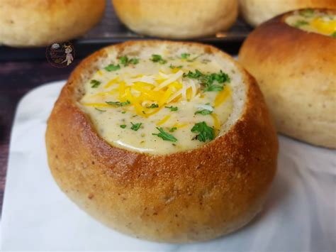 Quick and Easy Bread Bowls Recipe | Panera Style Bread Bowl(Instant Pot ...