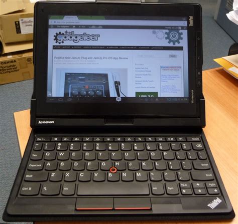 raulwillia: Lenovo Thinkpad Tablet Keyboard Folio Case Quick Review