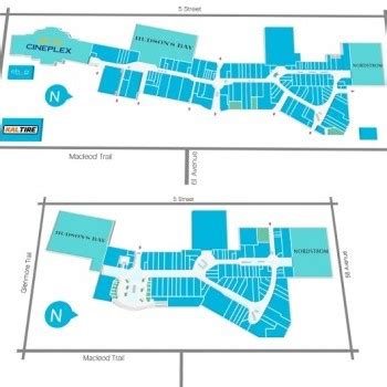 Chinook Mall Store Map