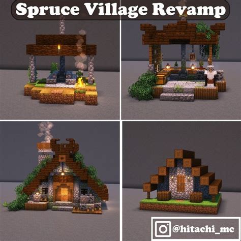 hitachi_mc on Instagram: "Part.4 of the Spruce Village Revamp with ...