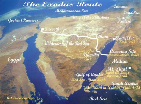 The Exodus Route | Crossing the red sea, Red sea, Bible mapping