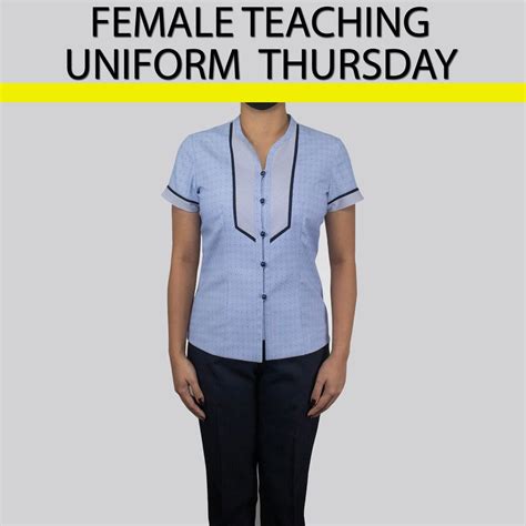 DepEd Teachers Uniform 2021 (THURSDAY FEMALE TEACHING ...