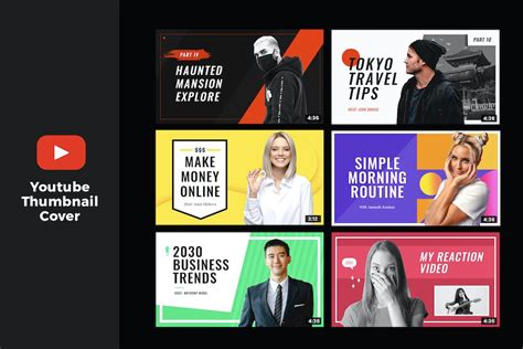 Youtube Thumbnail Cover V.4, Graphic Templates - Envato Elements