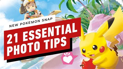 21 Essential New Pokemon Snap Tips - YouTube