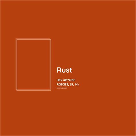 About Rust - Color meaning, codes, similar colors and paints - colorxs.com