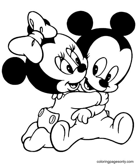 Coloring Pages Of Mickey And Minnie Mouse : Find the best mickey mouse ...