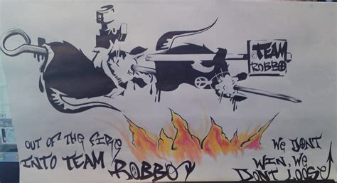 King Robbo Team Robbo Vs Banksy and a few rats | A cheeky li… | Flickr