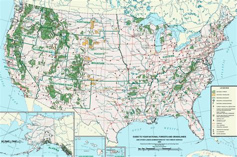 National Forests In Wisconsin Map - United States Map