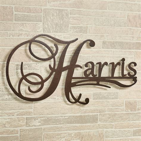 Affinity Personalized Metal Wall Art Sign by JasonW Studios