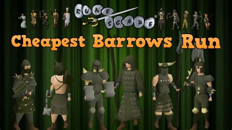 Cheapest Barrows Minigame Run OSRS - YouTube