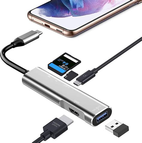 Buy USB C to HDMI Multiport Adapter for iPad Pro 2021/2020/12.9/11 ...