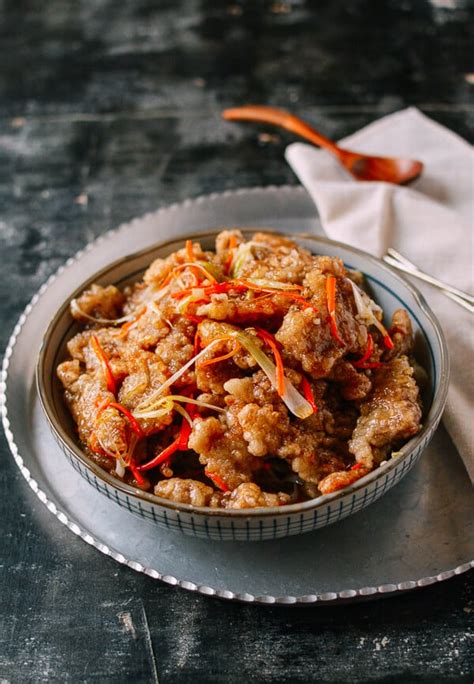 Dongbei Guo Bao Rou (Crispy Sweet & Sour Pork) recipe by The Woks of ...