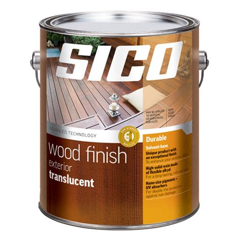 Sico Exterior Wood Finish - Transparent - Redwood - 3.78 L | RONA