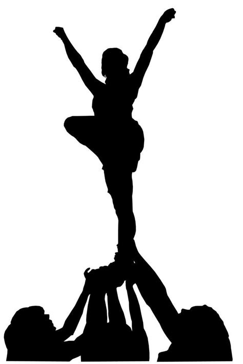 Cheerleading Clipart Stunt