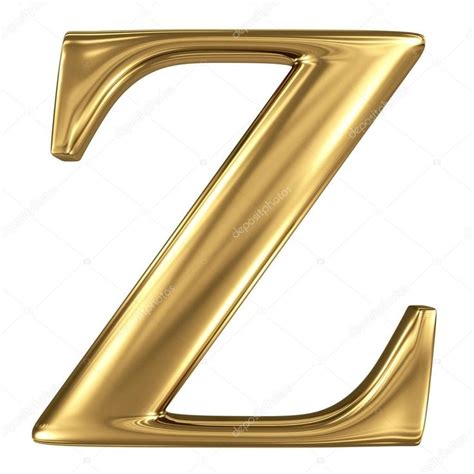 Golden letter Z - Stock Photo , #AFF, #letter, #Golden, #Photo, #Stock ...