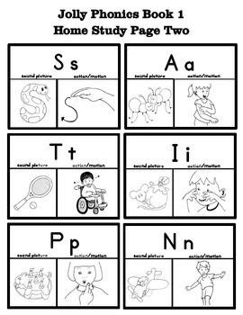 Phonics Home Study Packet | Jolly phonics, Jolly phonics activities ...