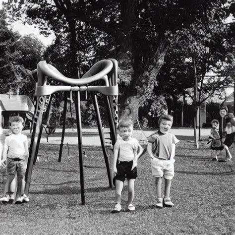 vintage black and white photograph of children at a | Stable Diffusion