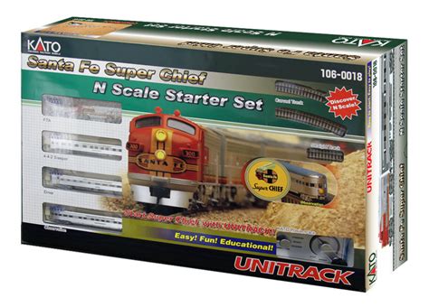 Santa Fe Super Chief Starter Set-N Scale-by Kato - A-Trains.com