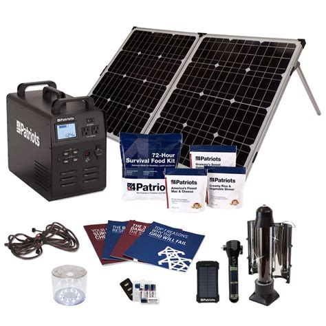 4Patriots Patriot Power Solar Generator $2,497 | Power generator, Solar ...