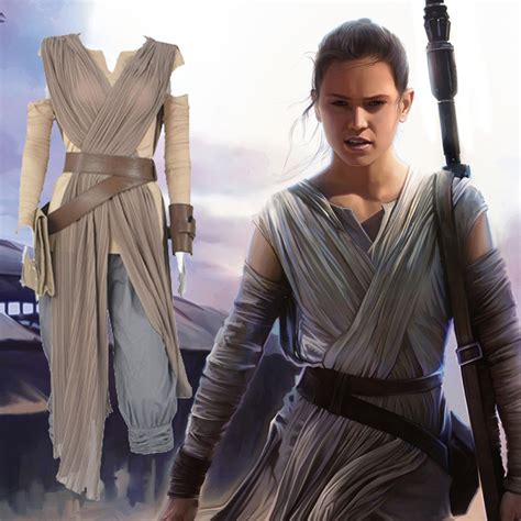 Star Wars Rey Cosplay UK Costumes : CosplayMade.co.uk