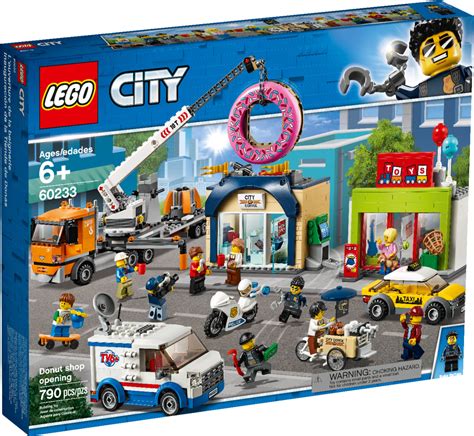 LEGO City Donut Shop Opening 60233 6251763 - Best Buy