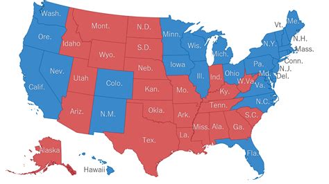 Red States, Blue States: 2016 Is Looking a Lot Like 2012 (and 2008 ...