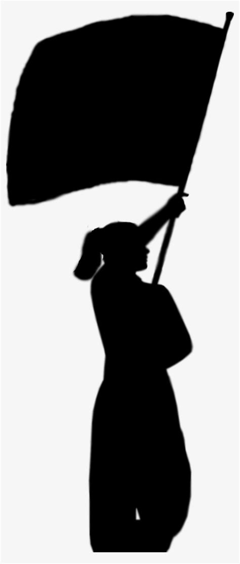 Free Colorguard Silhouette, Download Free Colorguard Silhouette png ...