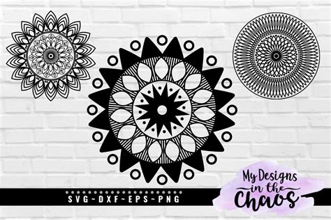 Free Mandala SVG Files - My Designs In the Chaos