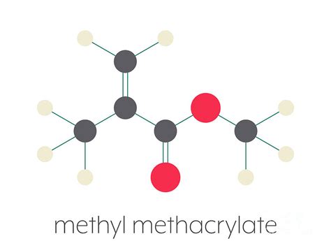 Methyl Methacrylate Molecule Photograph by Molekuul/science Photo ...