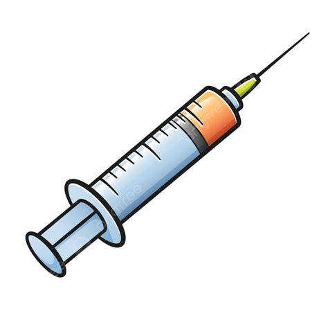 Vector Syringe Drawing Isolated Design Injector Needle White Vector ...