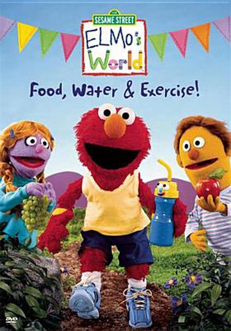 Elmo's World:food Water & Exercise - DVD Region 1 Free Shipping ...