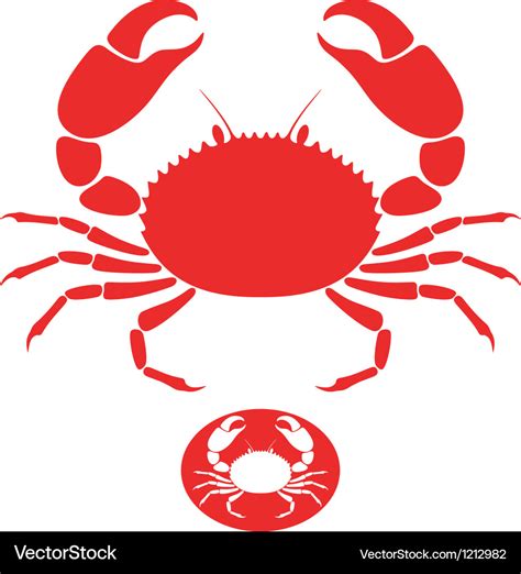 Crab Logo Royalty Free Vector Image - VectorStock