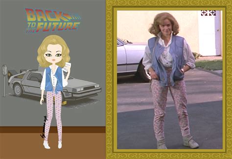 Jennifer Parker, Marty McFly's girlfriend from Back to the Future ...