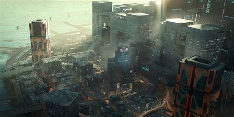 Cyberpunk 2077 Concept Art Unveils Heywood Neighborhood Of Night City