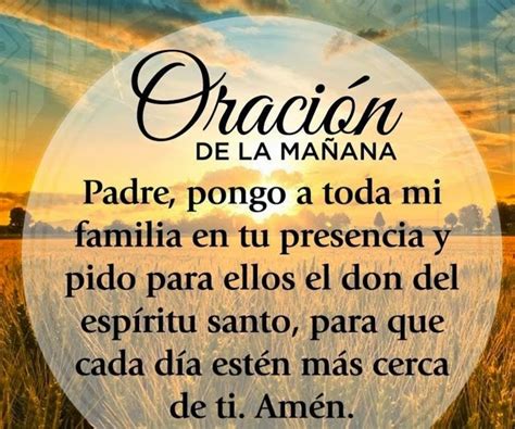 Pensamientos De La Vida Diaria : Oración de la mañana