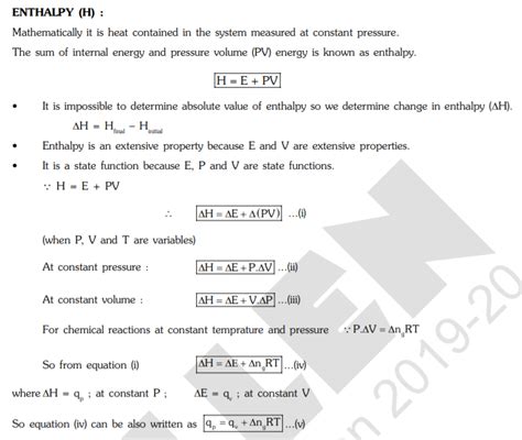 thermodynamics - Derivation of Enthalpy Equation - Chemistry Stack Exchange