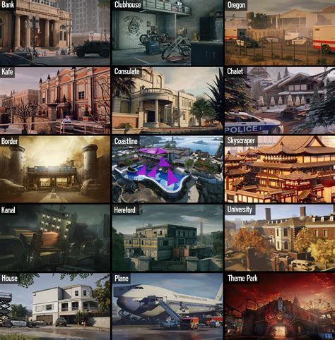 Rainbow Six Siege All Removed Maps