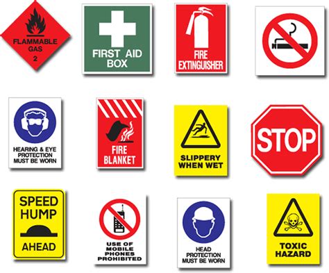 safety signs | AnyFLip | Safety signs and symbols, Occupational health ...