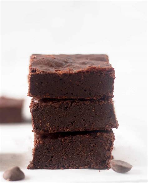 Flourless Brownies (Gluten Free, Dairy Free) - Apples for CJ