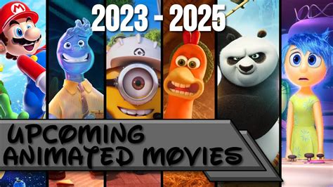 Upcoming Animated Movies (2023-2025) - YouTube