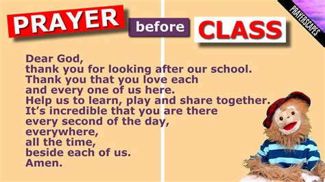 Our Class Prayer Classroom Prayer Prayer Before Class Prayers | Images ...