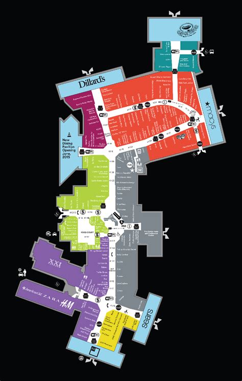 Mall Map of The Florida Mall®, a Simon Mall - Orlando, FL | Florida ...